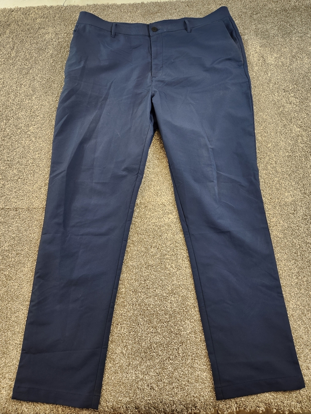 Banana Republic Men's Pants 40X32 Blue Golf Comfort Flat Front